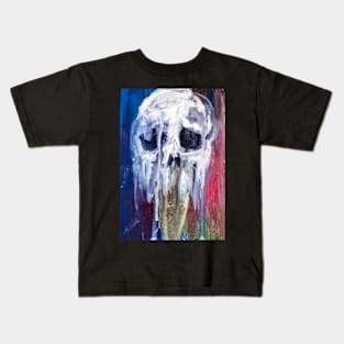 Spooky scary skele-cone Kids T-Shirt